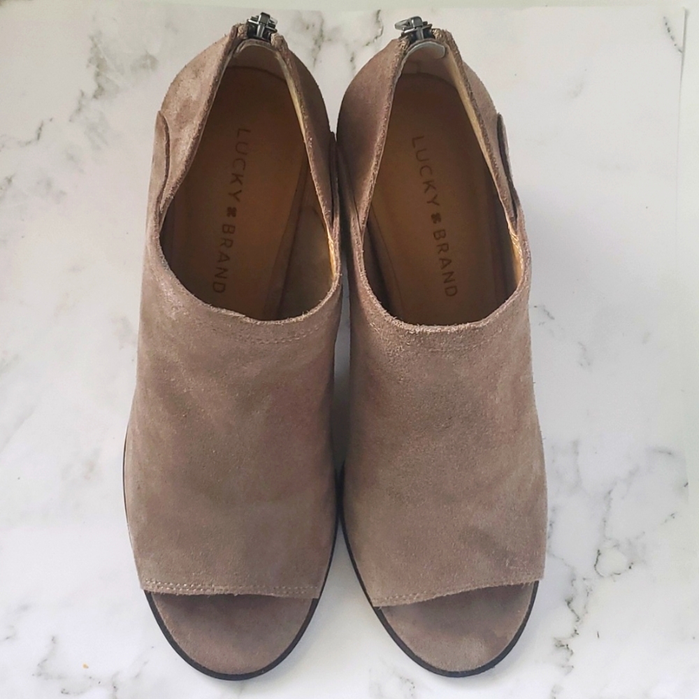 Lucky Brand, Tan, 7.5 - Picture 3 of 5